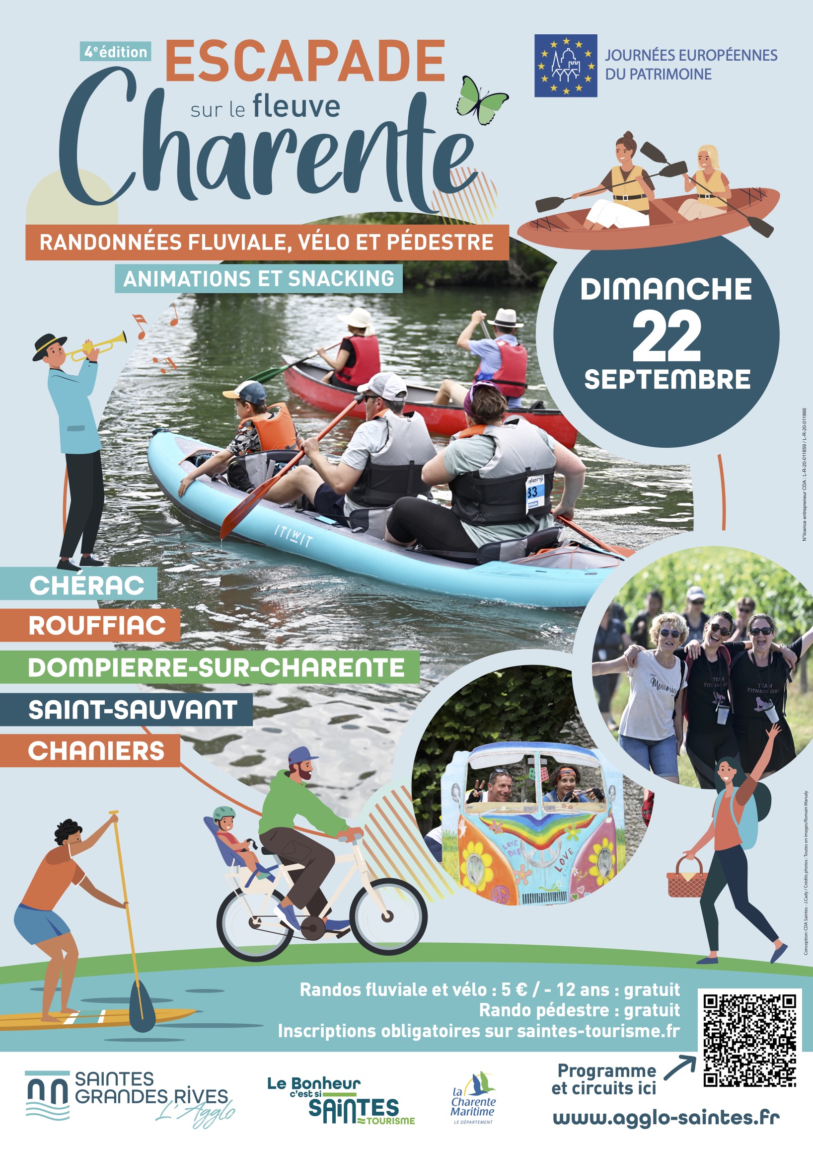 4ème édition de l’escapade sur le fleuve Charente