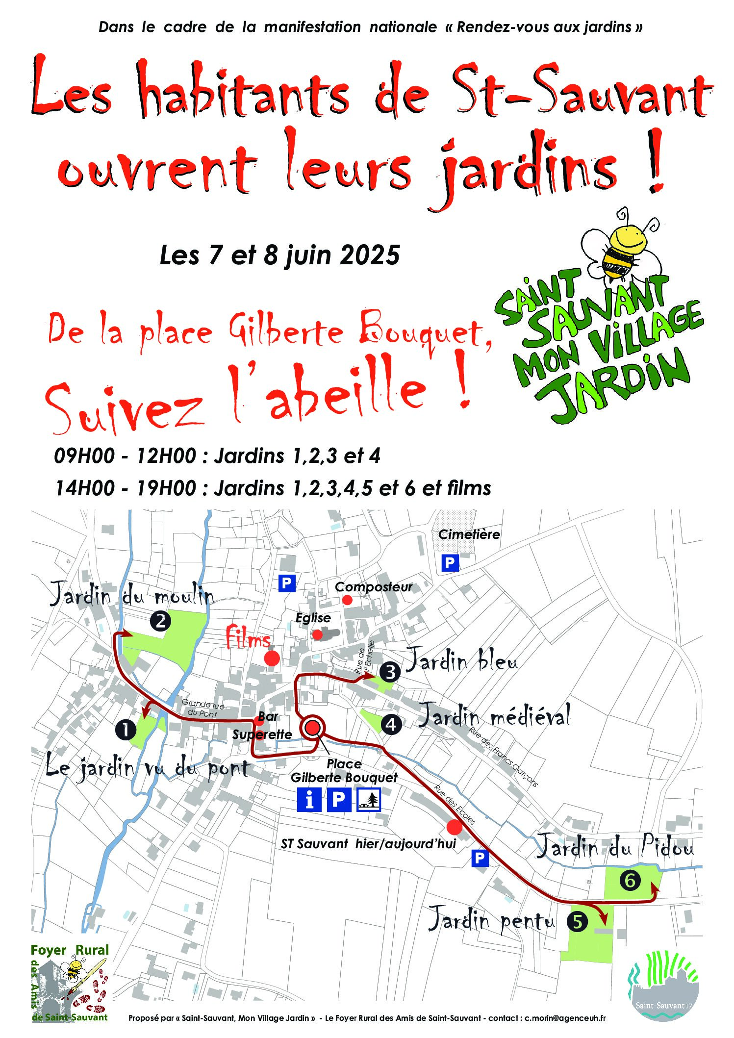 Rendez-vous aux jardins 6, 7 et 8 juin organisés par le FRASS