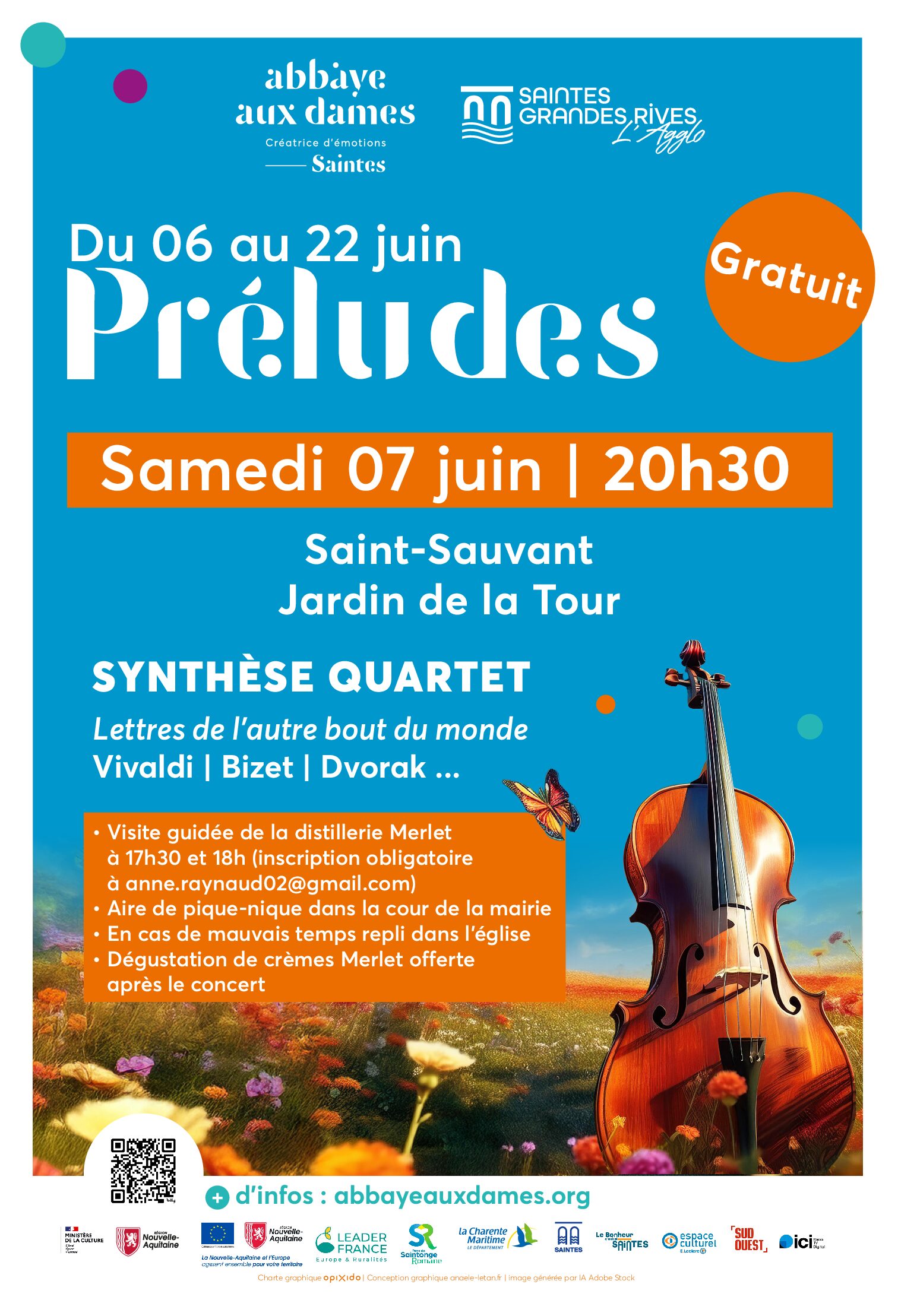 Préludes à St-sauvant le 7 juin 2025