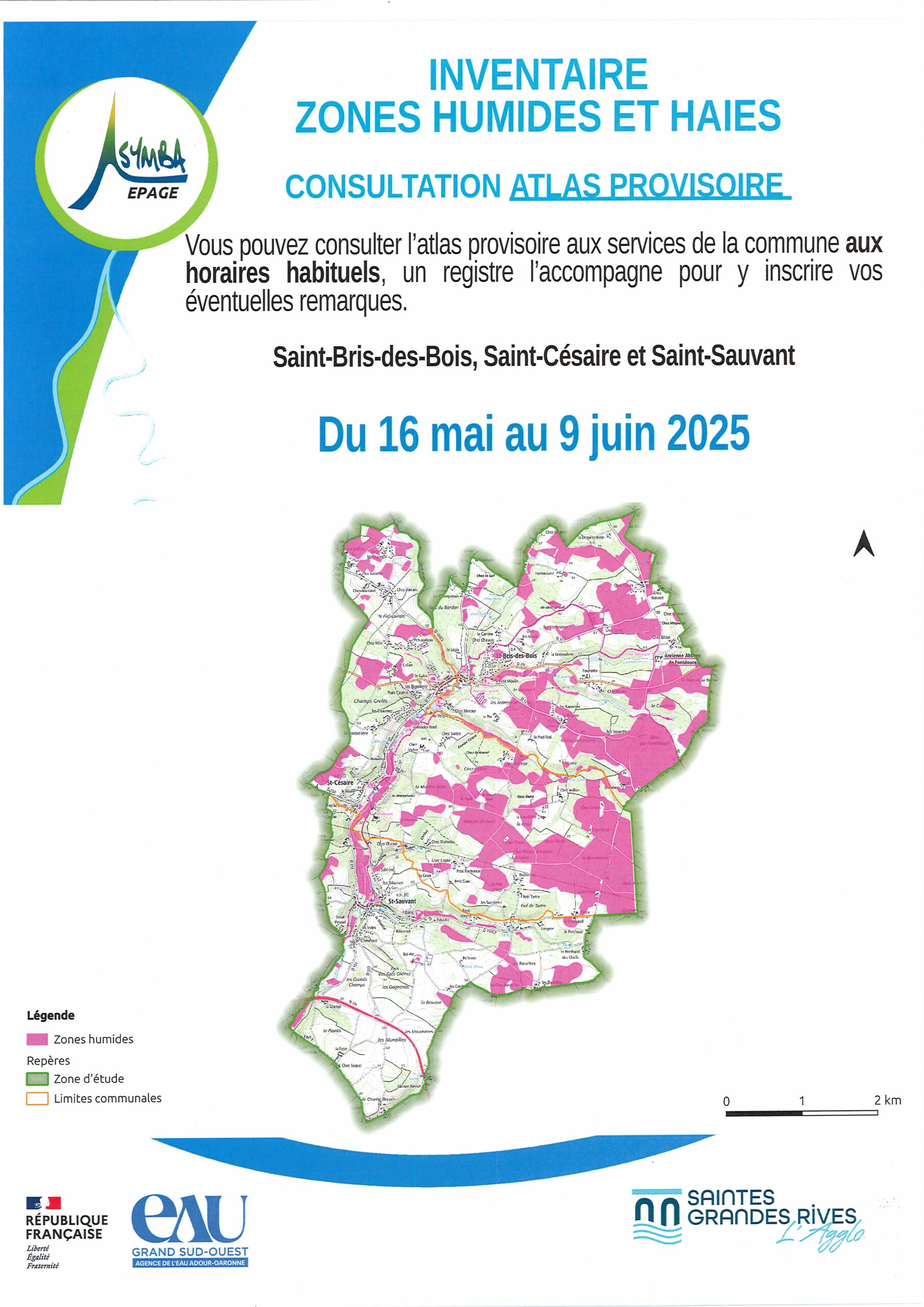 SYMBA – Inventaire zones humides et haies