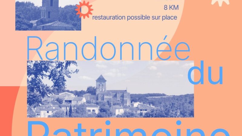 Randonnée du Patrimoine – 20/09